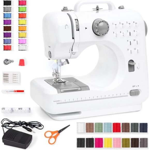 Best Choice Products Compact Sewing Machine, 42-Piece Beginners Kit - Picture 1 of 8